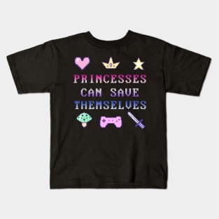 Independant Princess (pastel) Kids T-Shirt